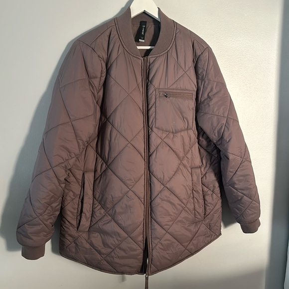 MPG light purple puffer jacket size Large - Picture 1 of 6